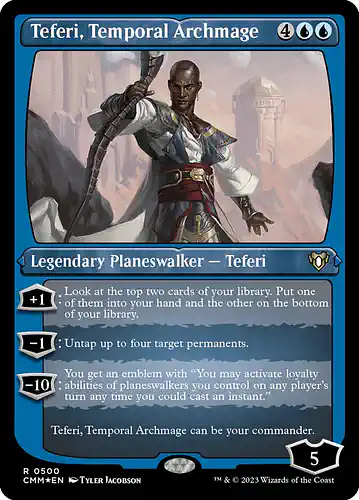 Teferi, Temporal Archmage - cmm Spoiler