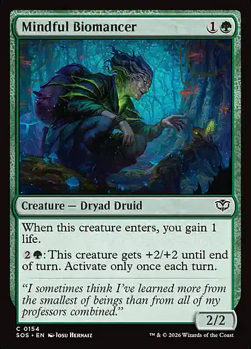 Mindful Biomancer - sos Spoiler