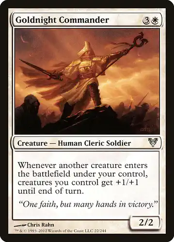 Goldnight Commander - avr Spoiler