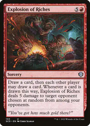 Explosion of Riches - scd Spoiler