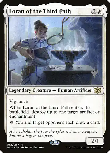 Loran of the Third Path - bro Spoiler