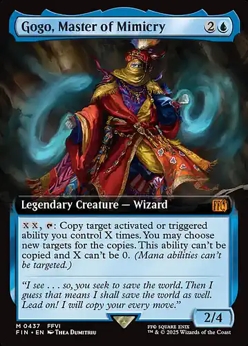 Gogo, Master of Mimicry - fin Spoiler