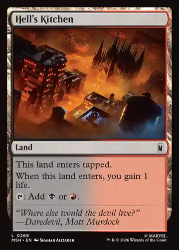 Hell's Kitchen - msh Spoiler