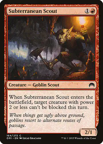Subterranean Scout - ori Spoiler