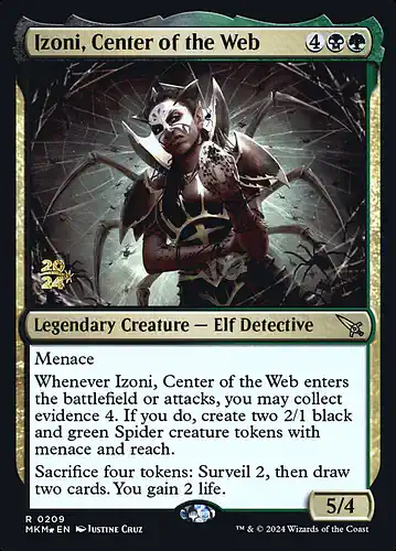 Izoni, Center of the Web - mkm Spoiler