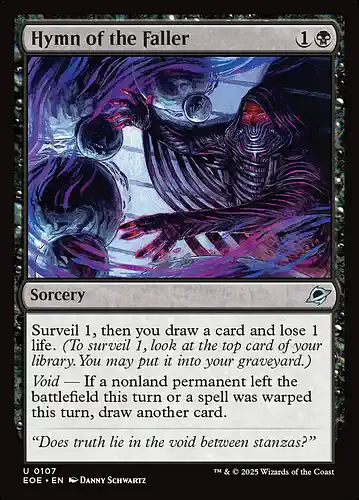 Hymn of the Faller - eoe Spoiler