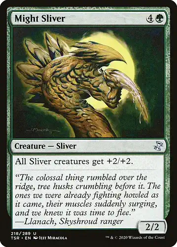 Might Sliver - tsr Spoiler