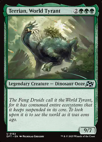 Terrian, World Tyrant - dft Spoiler