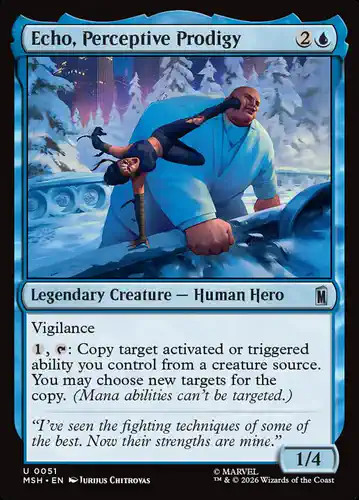 Echo, Perceptive Prodigy - msh Spoiler