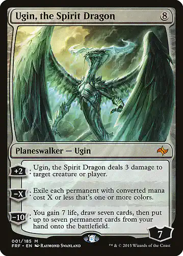 Ugin, the Spirit Dragon - frf Spoiler