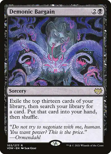 Demonic Bargain - vow Spoiler