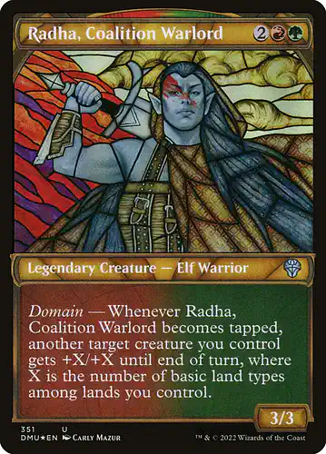 Radha, Coalition Warlord - dmu Spoiler