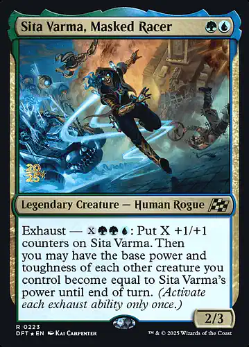 Sita Varma, Masked Racer - dft Spoiler