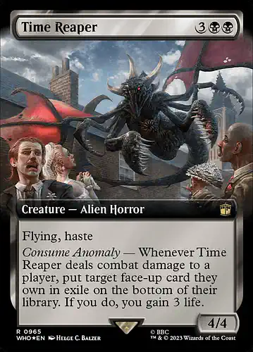 Time Reaper - who Spoiler