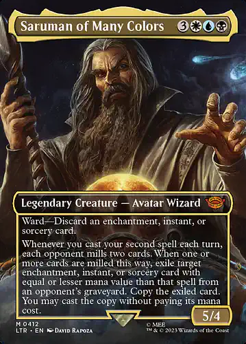 Saruman of Many Colors - ltr Spoiler