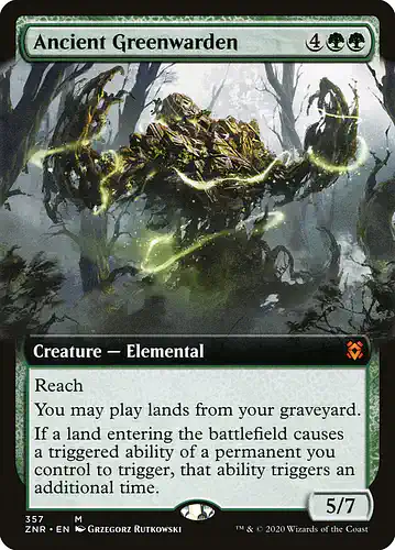 Ancient Greenwarden - znr Spoiler