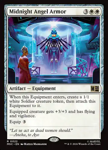 Midnight Angel Armor - msc Spoiler