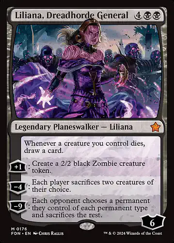 Liliana, Dreadhorde General - fdn Spoiler