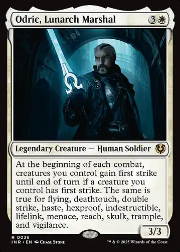 Odric, Lunarch Marshal - inr Spoiler