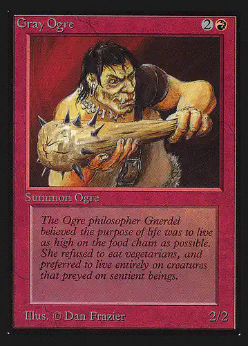 Gray Ogre - cei Spoiler