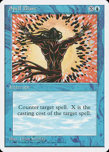 Spell Blast - 4ed Spoiler
