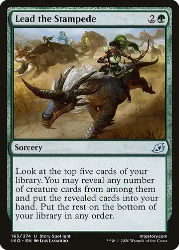 Lead the Stampede - iko Spoiler