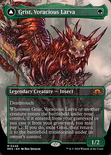 Grist, Voracious Larva - mh3 Spoiler