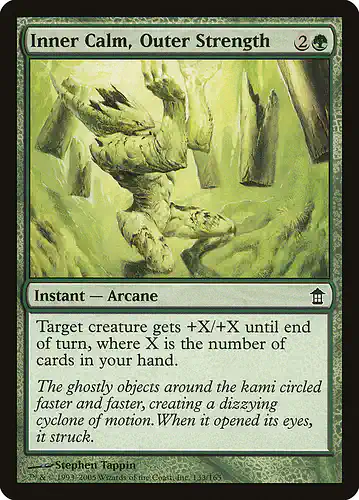 Inner Calm, Outer Strength - sok Spoiler