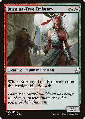 Burning-Tree Emissary - gk2 Spoiler