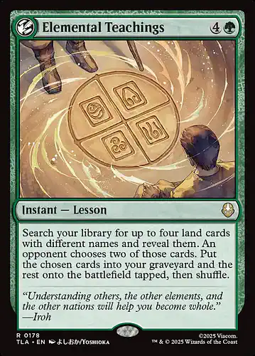 Elemental Teachings - tla Spoiler