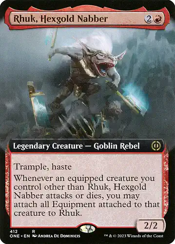 Rhuk, Hexgold Nabber - one Spoiler