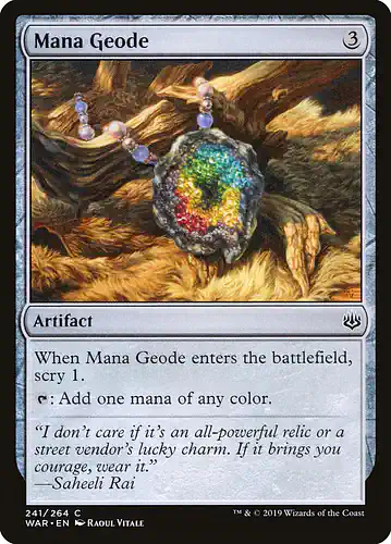 Mana Geode - war Spoiler