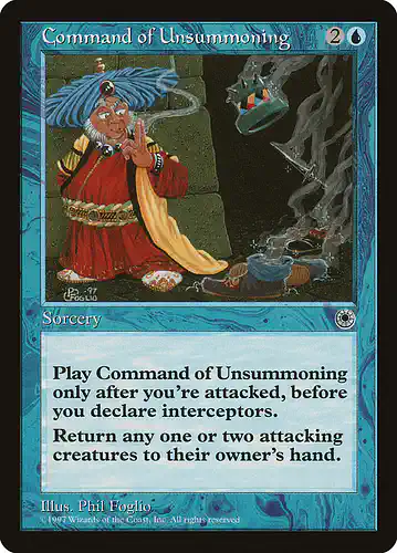 Command of Unsummoning - por Spoiler