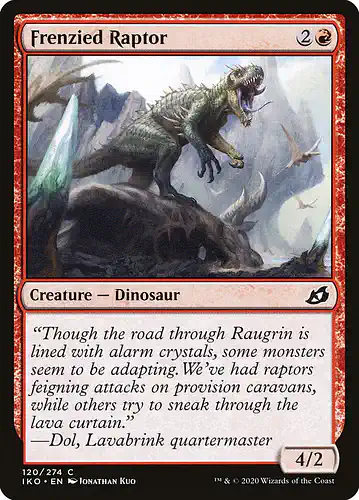 Frenzied Raptor - iko Spoiler