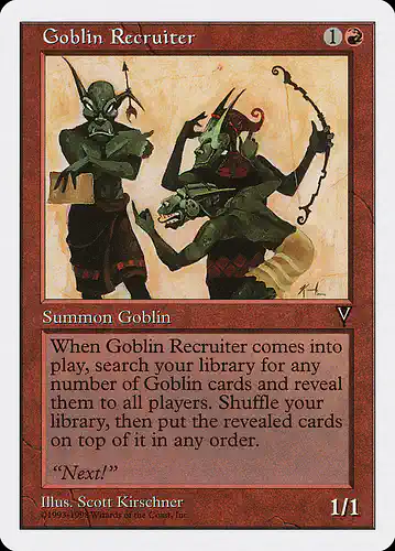 Goblin Recruiter - ath Spoiler