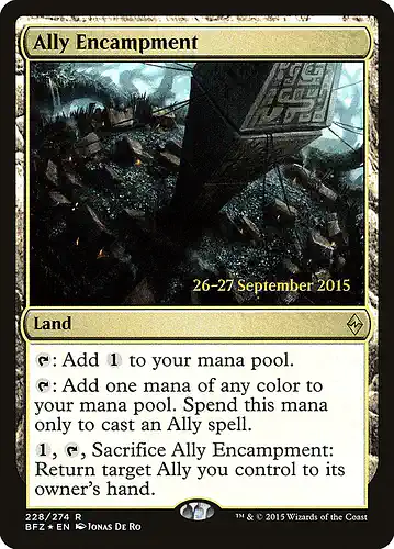 Ally Encampment - bfz Spoiler