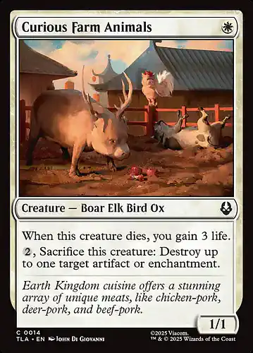 Curious Farm Animals - tla Spoiler