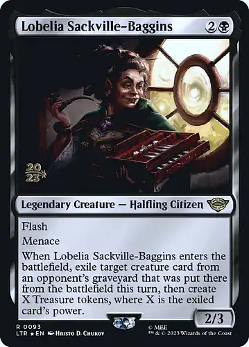 Lobelia Sackville-Baggins - ltr Spoiler