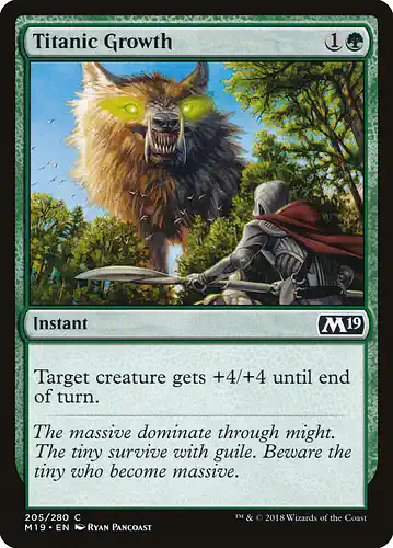 Titanic Growth - m19 Spoiler