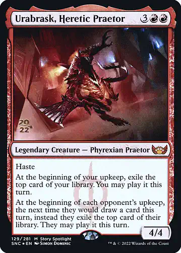 Urabrask, Heretic Praetor - snc Spoiler