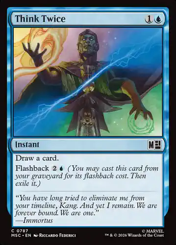 Think Twice - msc Spoiler
