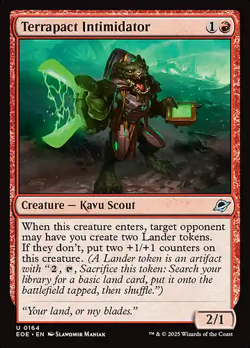Terrapact Intimidator - eoe Spoiler