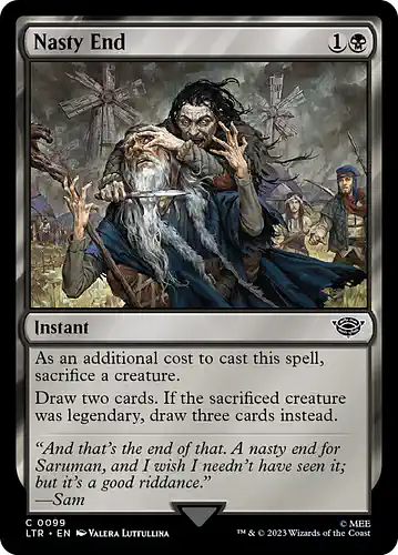 Nasty End - ltr Spoiler