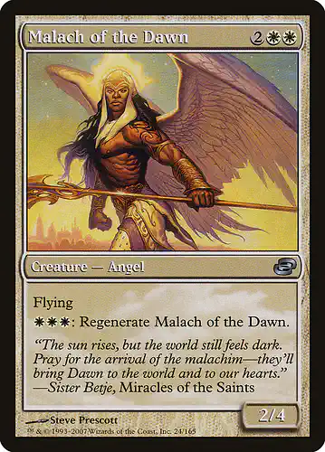 Malach of the Dawn - plc Spoiler