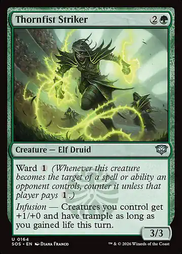 Thornfist Striker - sos Spoiler