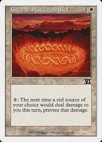Circle of Protection: Red - 6ed Spoiler