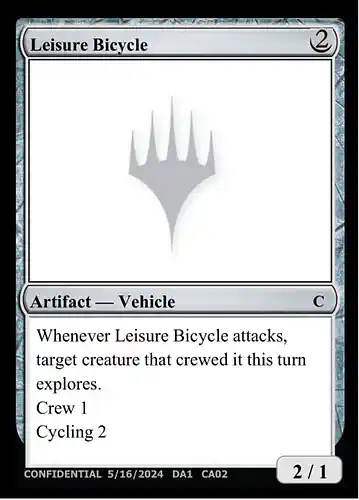 Leisure Bicycle - unk Spoiler