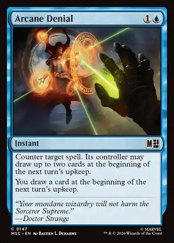Arcane Denial - msc Spoiler