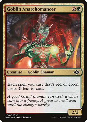 Goblin Anarchomancer - mh2 Spoiler