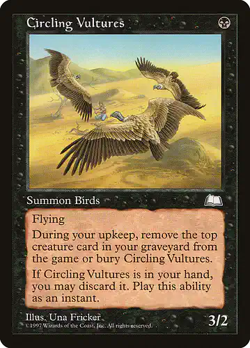 Circling Vultures - wth Spoiler